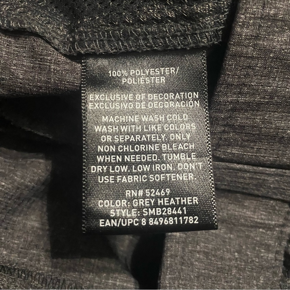 Swiss Tech Gray Comfort Waist Flat Front Shorts - Picture 5 of 5